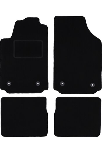 Other Black velour floor mats for: Audi A2 hatchback (2000-2005)