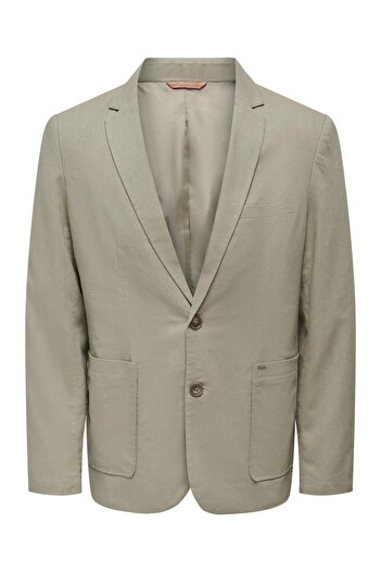 Only & Sons Мъжки ONSEVE CASUAL LINEN 0048 БЛЕЙЗЪР OS22025788-4185129