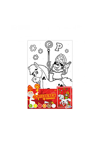 GRAFİX Paint by number Sinterklaas