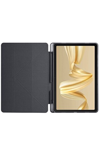 TEKNETSTORE Huawei Matepad Pro 12.2 Inch Case Folding Pen Compartment Silicone Stand Smart Cover with Sleep Mode