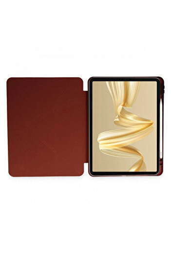 TEKNETSTORE Huawei Matepad Pro 12.2 Inch Case Folding Pen Compartment Silicone Stand Smart Cover with Sleep Mode