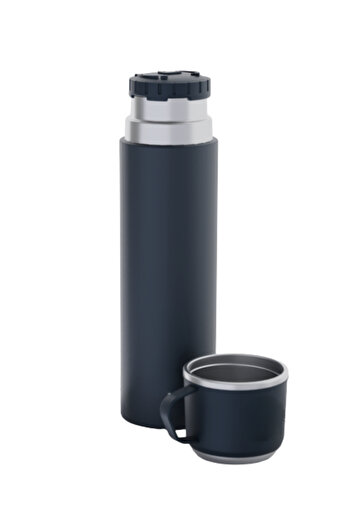 AiroBazar 500 ml Stainless Steel Thermos with Cup Double Layer Heat Insulated Hot and Cold Beverage Storage