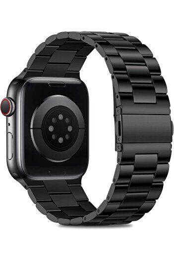Generic Stainless Steel Replacement Band with Case for Apple Watch (38–49mm)