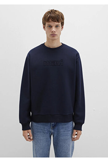 Mavi Men's Navy Blue M0S10412-86415 Sweatshirt