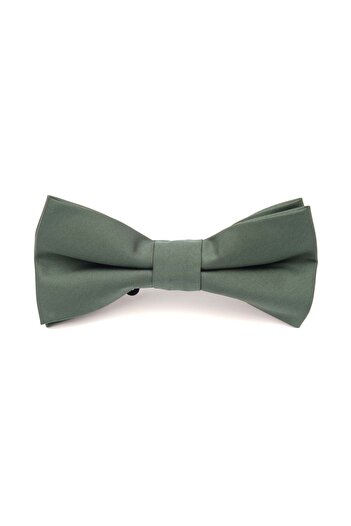 6AM Ceremony Dark green silk bow tie – classic model