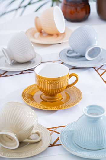 ACAR Moira 6-Person Coffee Cup Set - 100 ml
