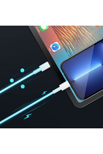 sopy Type-C to Lightning Charger Cable (2 Meter)