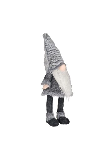 Topi Winter holiday themed decoration, Santa Claus with long beard and hat, 25 x 24 x 65 cm