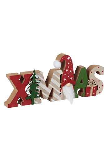 OEM Christmas decorative table ornament, multicolor, 25.5 cm