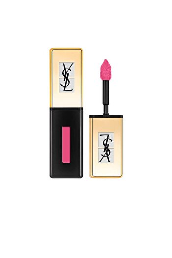 Yves Saint Laurent Yves Saint Laurent, Rouge Pur Couture, Fresh Glossy Stain, Luciu de buze, 205, Roz, 6 ml
