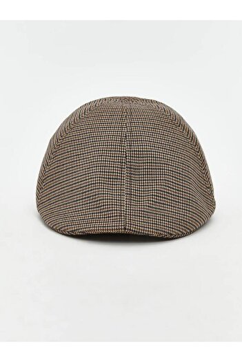 LC Waikiki Plaid Patterned Men's Cap Hat (W5)