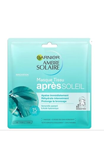 Garnier Ambre Solaire After-Sun sheet mask - moisturizing/regenerating