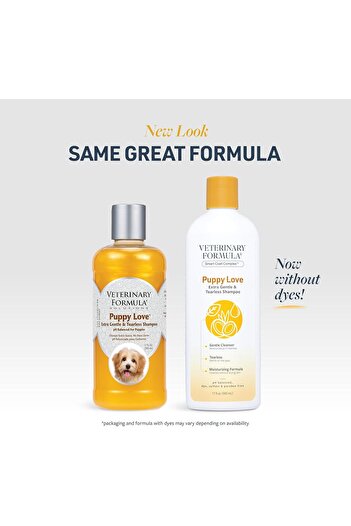 Veta Farm Veterinary Formula Puppy Love Extra Gentle Tearless Shampoo, 17 oz (Puppies 6+ weeks)