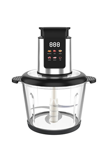 Unbranded/Generic 2025 New Digital 2L/3L Small Electric Meat Grinder Stainless Steel 4-Blade