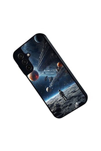 BGAKSESUAR Samsung Galaxy A17 Matte Compatible Black Case – Soft Silicone, Protective, Shock-Absorbing Cover