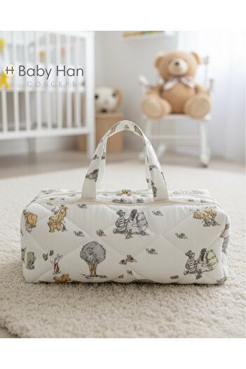 BABY HAN CONCEPT 100% Cotton Muslin Mother Baby Care Bag – Large Size