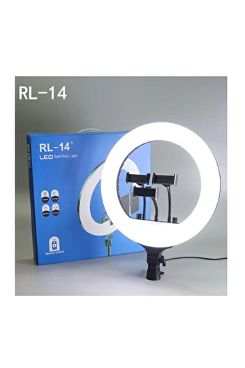 Genrics RL-14 LED Ring Light – 14 Inch Soft Ring Light for Smartphones, Camera, YouTube, TikTok Videos with