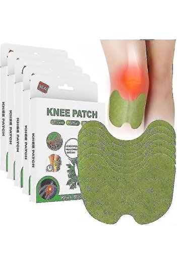Twinkle Mart 60pcs Knee Pain Relief Heating Self-heating Moxibustion Wormwood Patch