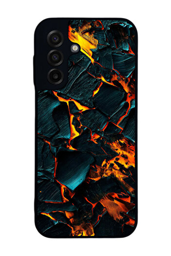BGAKSESUAR Samsung Galaxy A17 Matte Compatible Black Case – Soft Silicone, Protective, Shock-Absorbing Cover
