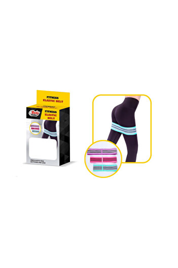 TSUMAB Body Builder Fitness Elastic Belt – Resistance Band for Legs, Hips & Glutes Training