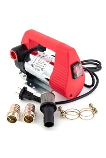 OEM Pompă electrică de transfer motorină 220v, 40L/min, mâner ROȘU