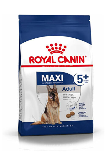 Royal Canin Dog Dry Food Size Health Nutrition Maxi Adult 5+ 15 Kg