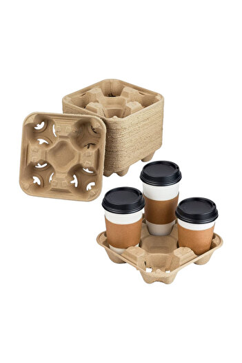 Generic Quadruple paper cup holder (25 pieces)