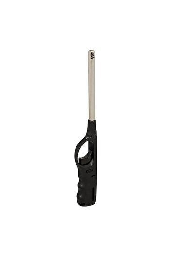 SHOPIENS Tsakmaki Candle Lighter, Black, Button, Liquid Level Indicator, Safety Lock, Hanging Ring, 27 cm