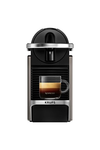 Krups Nespresso Pixie Titan XN306T10 espresso machine, 1260W, 19 bar, gray + tasting capsule set