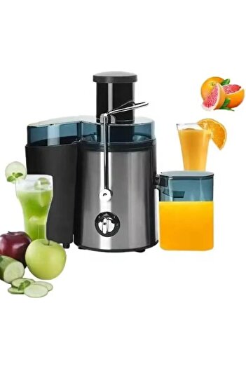 Generic Electric Juice Extractor, Stainless Steel Centrifugal Juicer Machine for Fruits and Vegetables