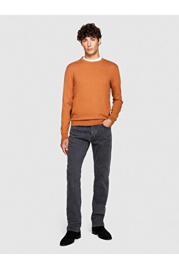 Sisley Men's Cotton Blend Crew Neck Sweatshirt 323A10F2S1C78-Sis0N4