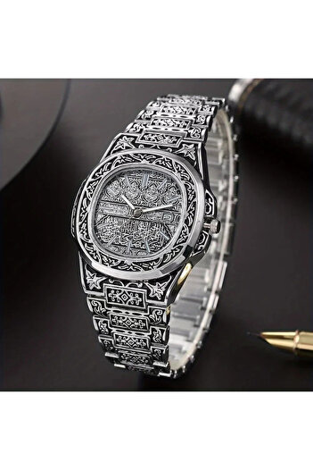 onola 3808 Silver-Retro Men's Watch – Luxury Design, Classic, Quartz, 3ATM Water Resistant