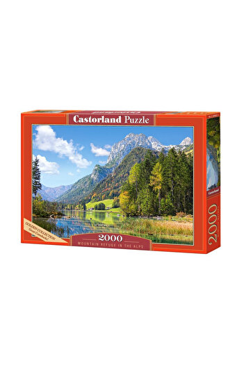 Castorland Puzzle 2000 pieces Mountain Refuge in the Alps 200832