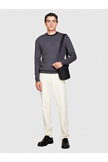 Sisley Men's Cotton Blend Crew Neck Sweatshirt 323A10F2S1C78-Sis06W