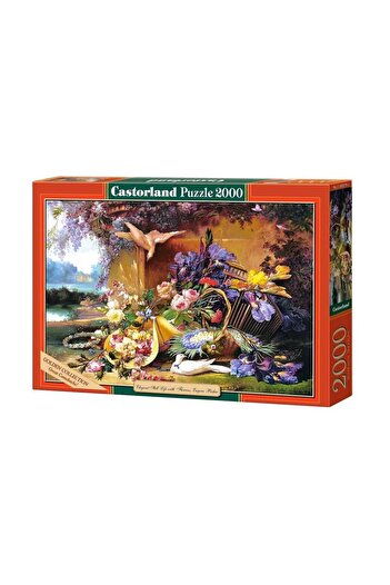 Castorland Puzzle 2000 pieces Elegant Still Life with Flowers, Eugene Bidau 200276