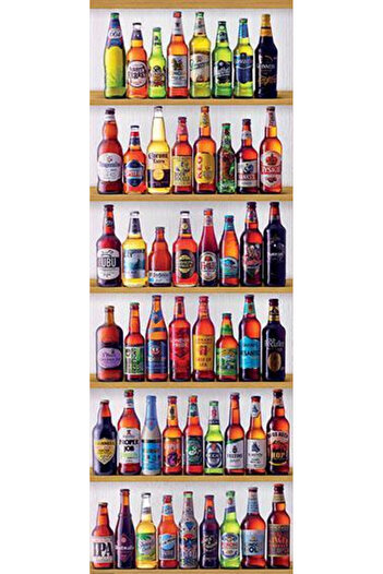 EDUCA Puzzle 2000 pieces Panoramic World Beers 18010