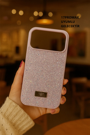 Kılıforyum iPhone 17Pro Case Diamond Luxury Stone Glitter / Phone Case – Premium Series
