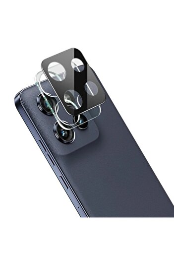 Juls Camera Protector Film for Motorola Edge 50 Neo / ThinkPhone 25 / M90 - Tempered Glass, Black