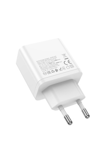 Hoco Dual Port Charger 2x Type-C PD45W - Streamer (N35) - White