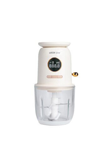 Green Lion Portable Wireless Weighing Food Chopper 600ML | Rechargeable Wireless Food Chopper With Scale