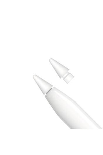 Juls Vârf de schimb compatibil cu Apple Pencil 1 și 2 (A27), policarbonat, alb