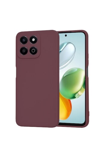 Juls Case for Honor 200 Smart/X7c, N71, Canvas, Plum Red