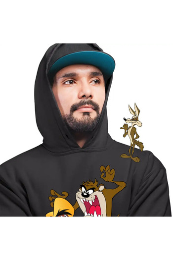 OEM Men's Speedy Gonzalez Taz Tasmanian Devil Hoodie