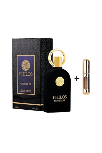 Maison Alhambra Philos Opus Noir Eau de Parfum 100 ml Unisex + 5 ml Refillable Kit