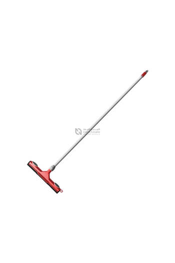 liao K130047 Metal Handle Squeegee 6-Pack – 13.5" EVA Blade, Heavy-Duty Floor & Window Cleaner