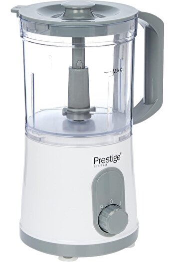 Prestige Chopper 500W, Ice Crushing, Food Dicing Basket, White, PR81518