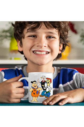 OEM Popeye The Sailor Man Mug Flintston Jetson Old Cartoons