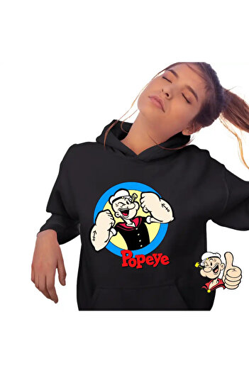 OEM Women's Sweatshirt Sailor Popeye Cartoon Helmsman