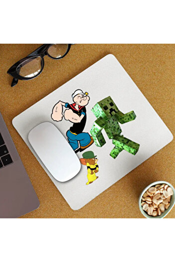 OEM Mousepad Popeye the Sailor Tom Jerry Creeper Minecraft