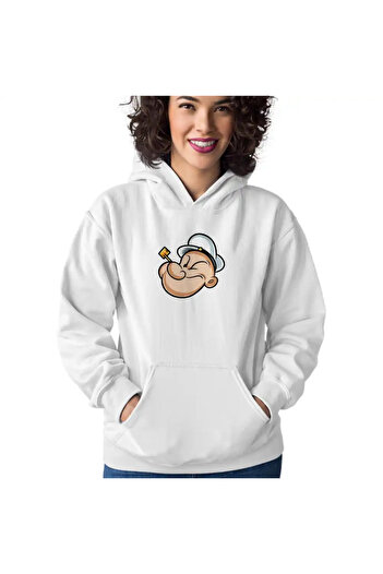 OEM Women's Sweatshirt Popeye the Sailor Fisherman Pipa Boatman